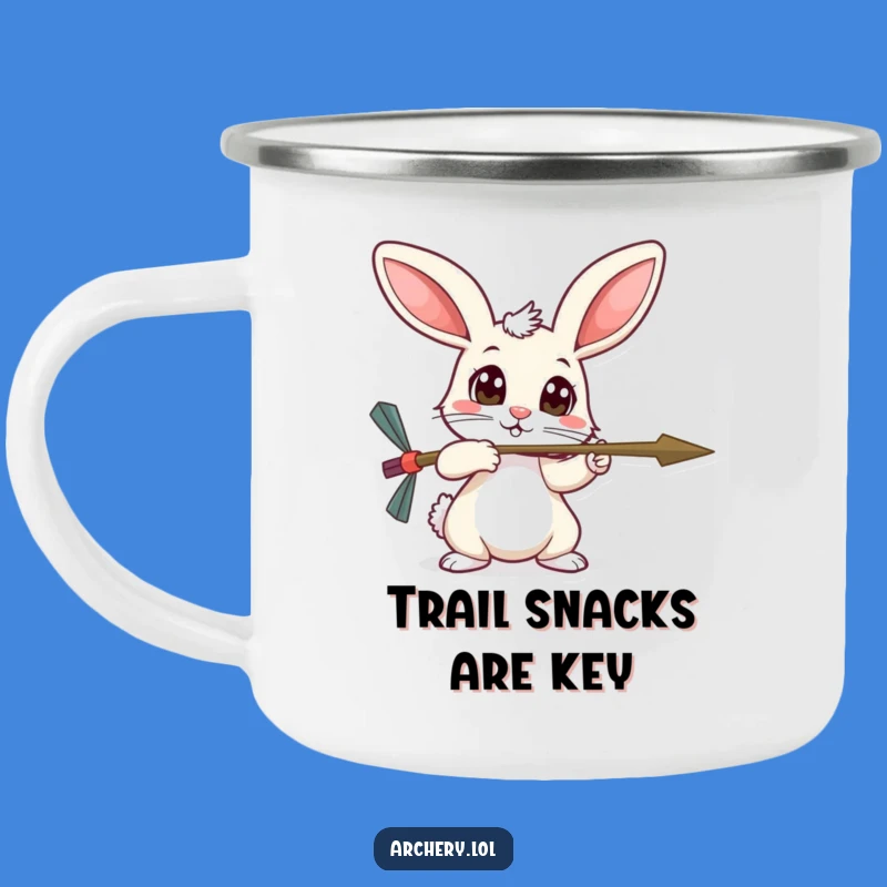 Funny Timid Rabbit Camping Mug - Curious Archer Outdoor Gift
