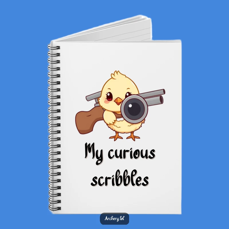 Funny Chick Archer Notebook: Jot Down Curious Ideas, Hilarious Tool for Bird Lovers